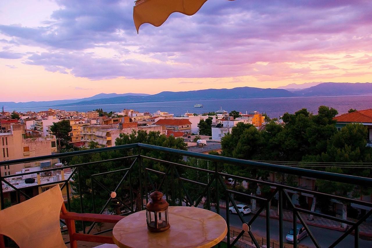 Sagini Boutique Hotel Loutra Edipsou  Zimmer foto